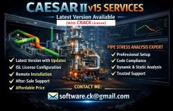 Caesar II v15.1 – Installation with Crack License – Complete Guide